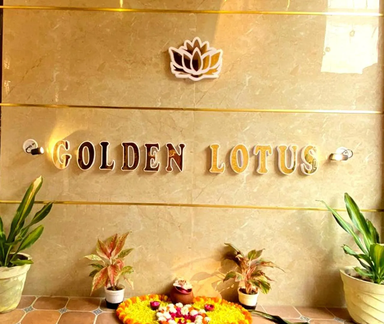 Golden Lotus Varanasi India